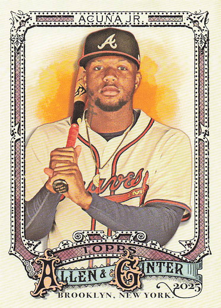 2025 Topps Allen & Ginter Baseball Ronald Acuña Jr. #103