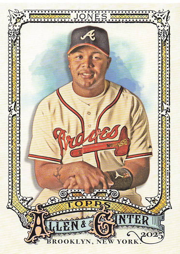 2025 Topps Allen & Ginter Baseball Andruw Jones #190
