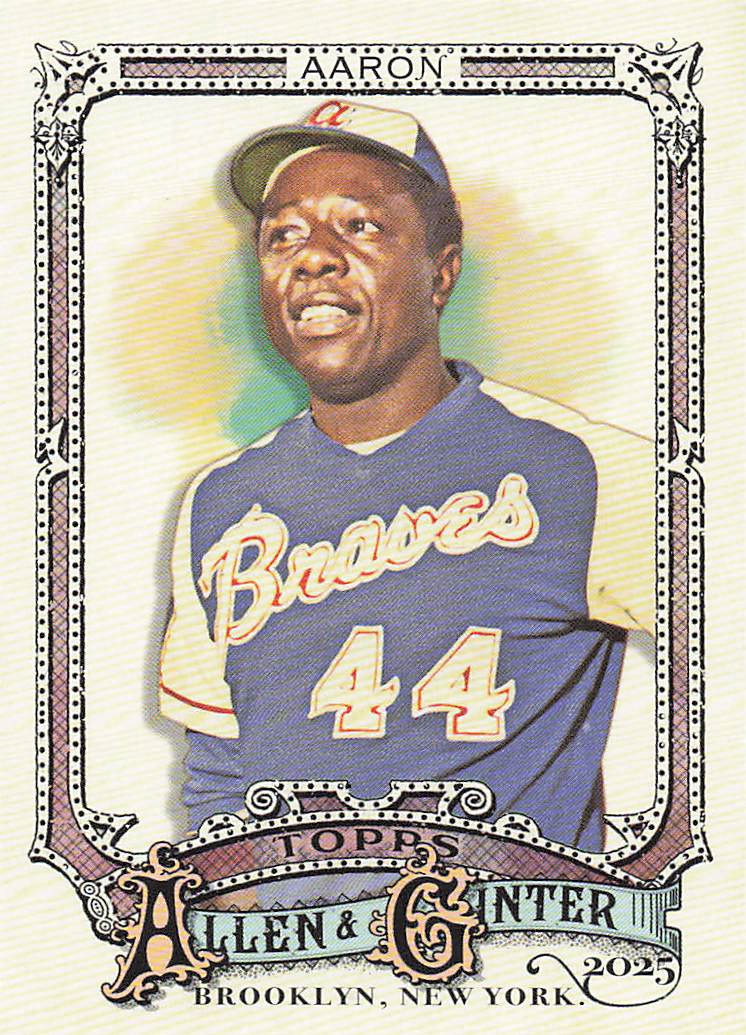2025 Topps Allen & Ginter Baseball Hank Aaron #13