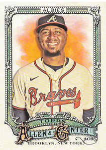 2025 Topps Allen & Ginter Baseball Ozzie Albies #56