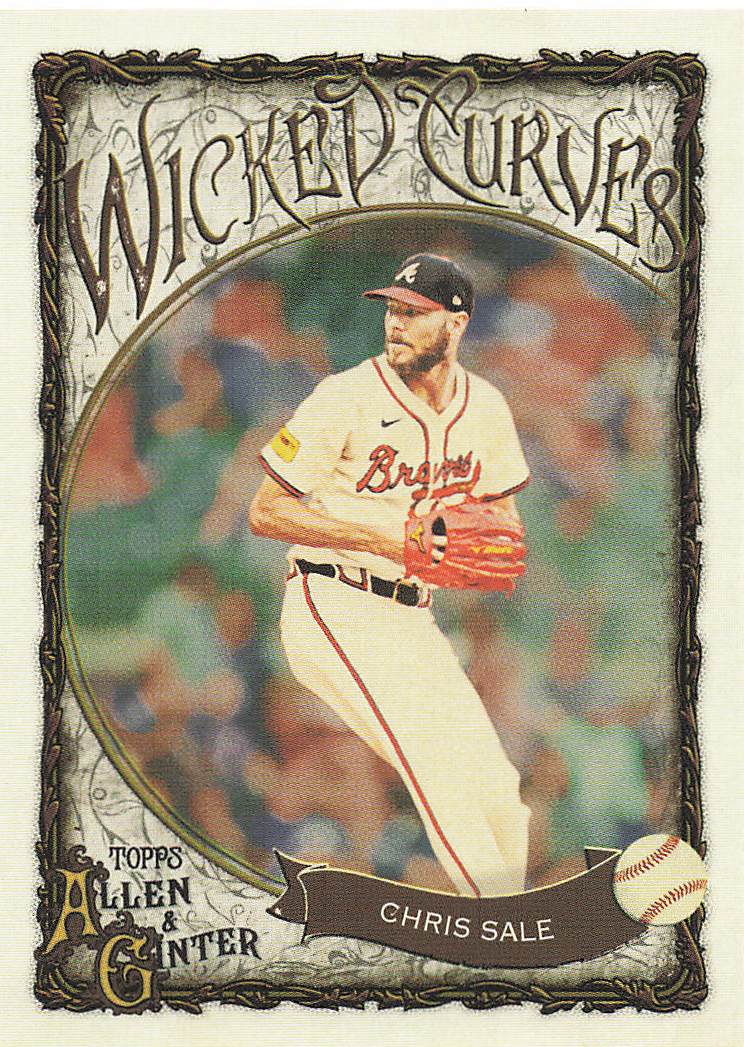 2025 Topps Allen & Ginter Baseball Wicked Curves Chris Sale #WC-16