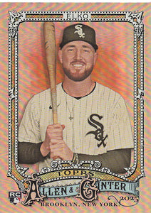 2025 Topps Allen & Ginter Baseball Silver Portrait Tim Elko #216 Rookie