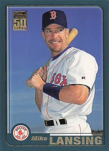 2001 Topps Baseball Mike Lansing #597