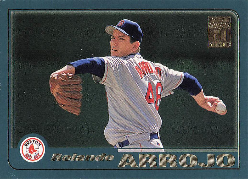 2001 Topps Baseball Rolando Arrojo #724