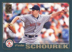 2001 Topps Baseball Pete Schourek #651