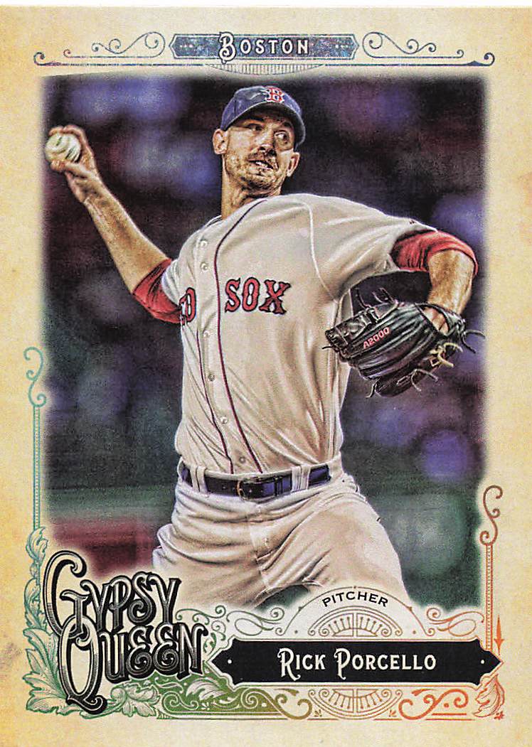 2017 Topps Gypsy Queen Baseball Rick Porcello #34