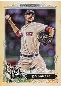 2017 Topps Gypsy Queen Baseball Rick Porcello #34