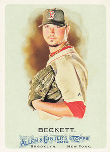 2010 Topps Allen & Ginter Baseball Josh Beckett #64