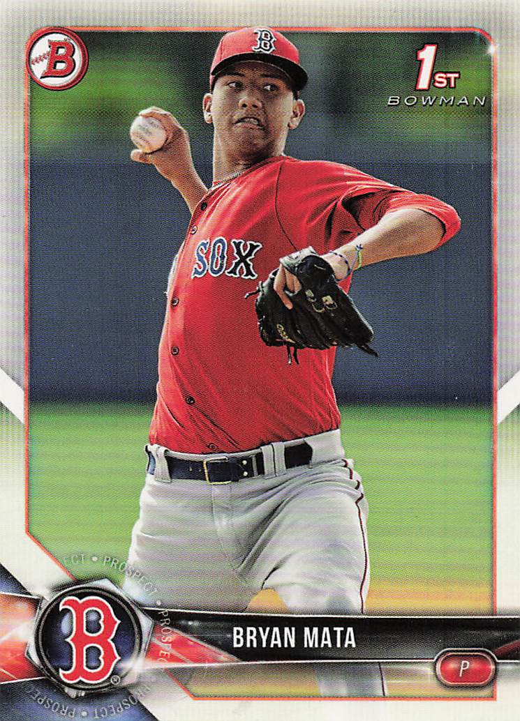 2018 Bowman Baseball Prospects Bryan Mata #BP2