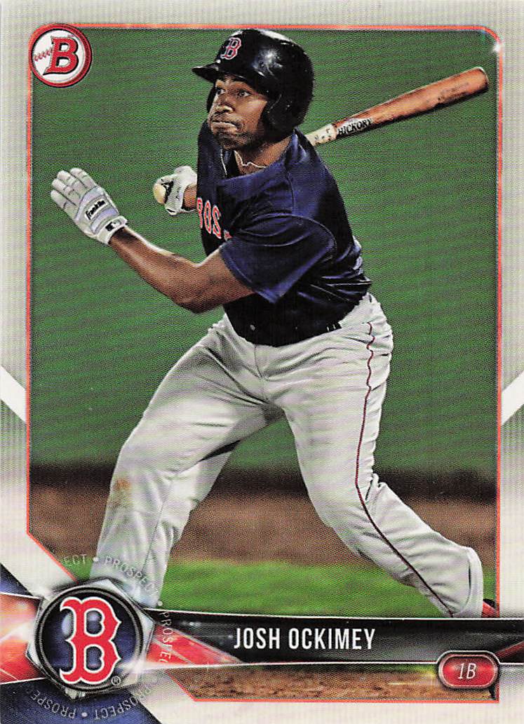 2018 Bowman Baseball Prospects Josh Ockimey #BP34