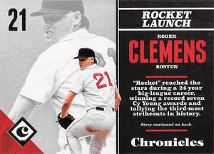 2017 Panini Chronicles Baseball Roger Clemens #76