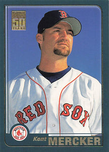 2001 Topps Baseball Kent Mercker #500