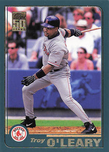 2001 Topps Baseball Troy O'Leary #594