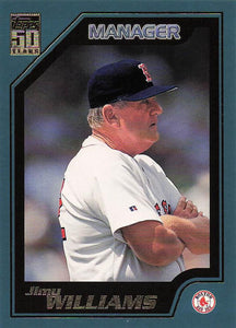 2001 Topps Baseball Jimy Williams #326