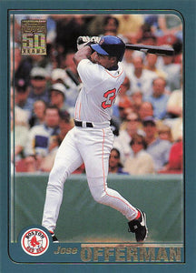 2001 Topps Baseball Jose Offerman #102