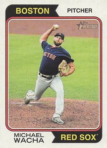 2023 Topps Heritage Baseball Michael Wacha #330