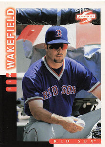 1998 Score Boston Red Sox Baseball Tim Wakefield #3