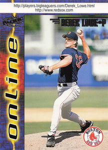1998 Pacific Online Baseball Derek Lowe #121