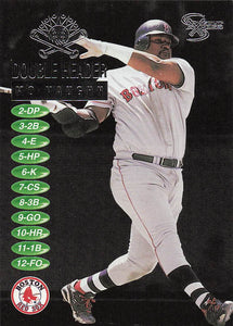 1998 SkyBox Dugout Axcess Baseball Double Header Mo Vaughn #12DH