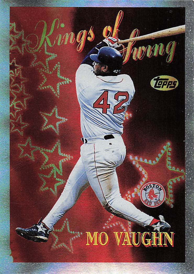 1997 Topps Baseball Season's Best Mo Vaughn #SB14