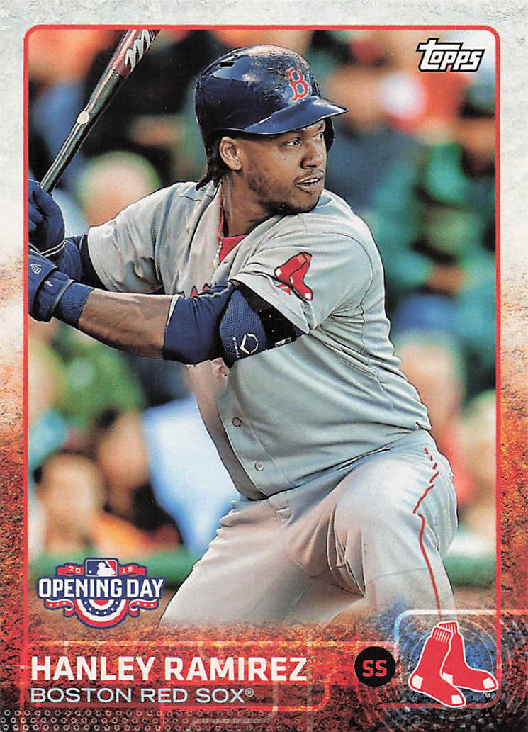 2015 Topps Opening Day Baseball Hanley Ramirez #140