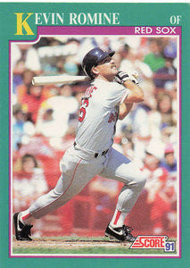 1991 Score Baseball Kevin Romine #116