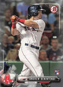 2017 Bowman Baseball Andrew Benintendi #23 Rookie