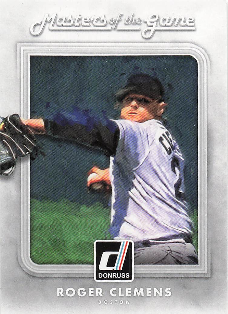2016 Donruss Baseball Masters of the Game Roger Clemens #MG-2