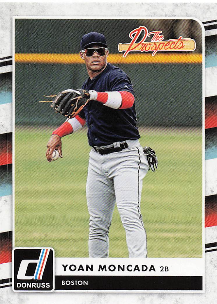 2016 Donruss Baseball The Prospects Yoan Moncada #TP3