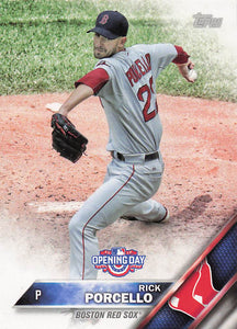 2016 Topps Baseball Rick Porcello #608