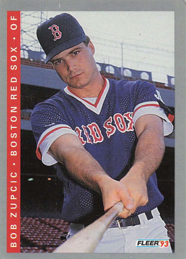 1993 Fleer Baseball Bob Zupcic #186