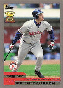 2000 Topps Baseball Brian Daubach #184