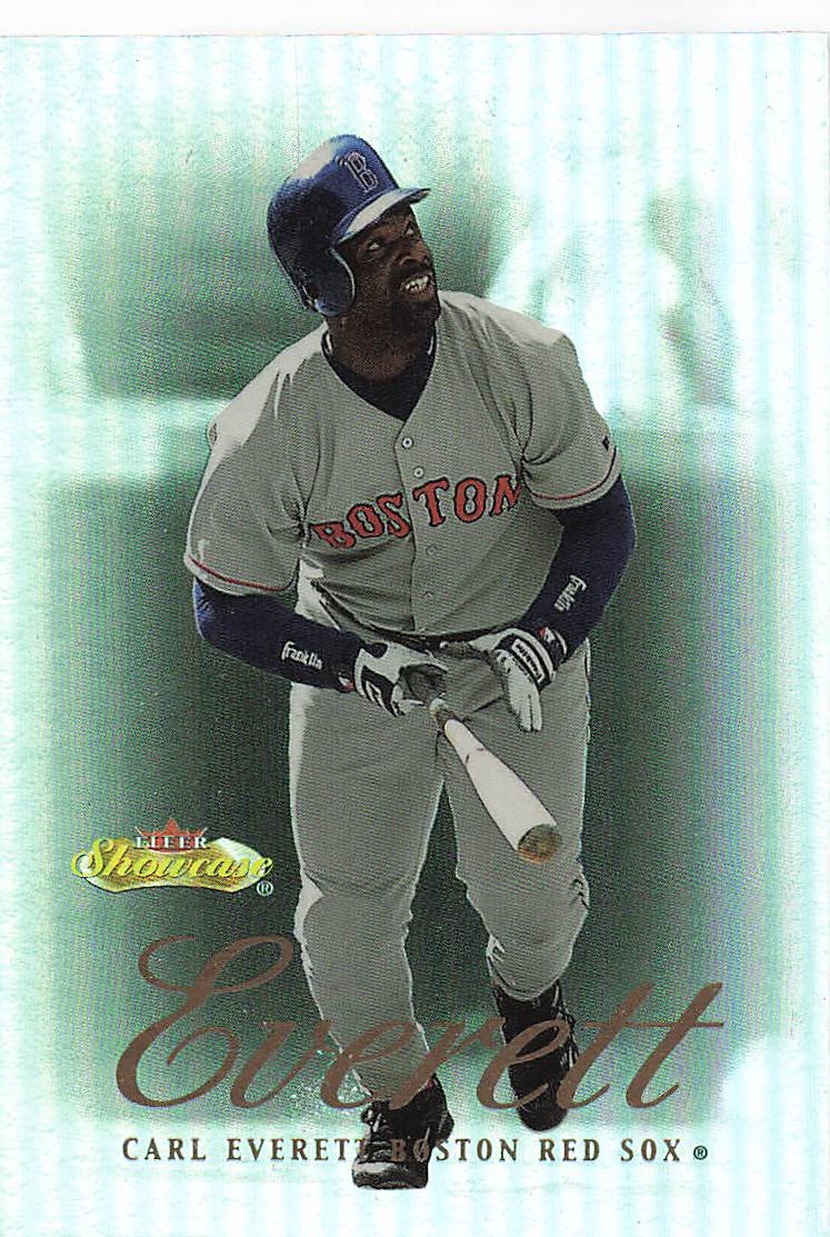 2000 Fleer Showcase Baseball Carl Everett #69