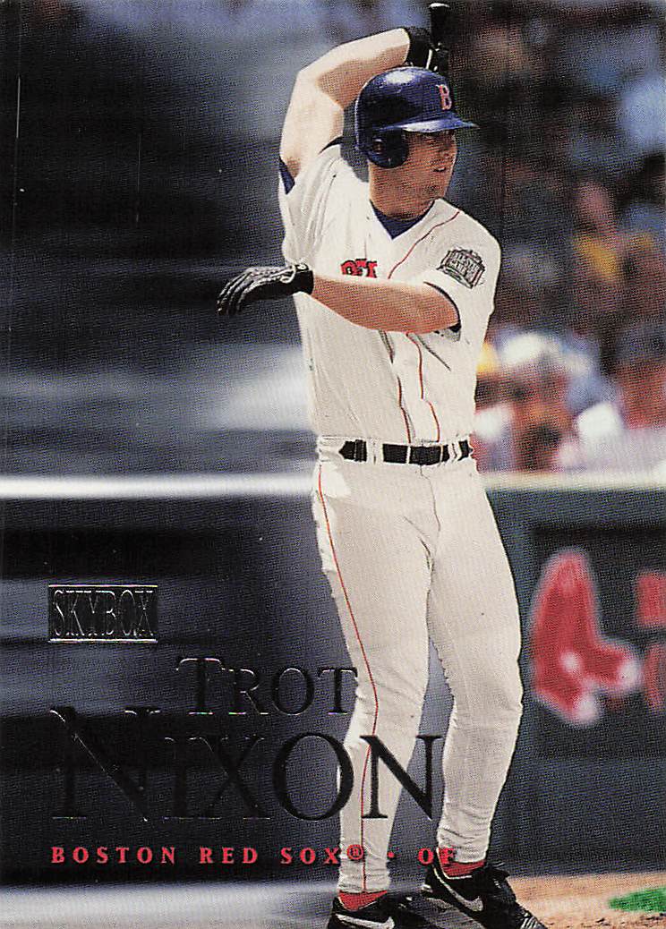 2000 SkyBox Baseball Trot Nixon #41