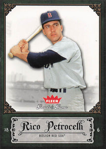 2006 Fleer Greats of the Game Baseball Rico Petrocelli #20