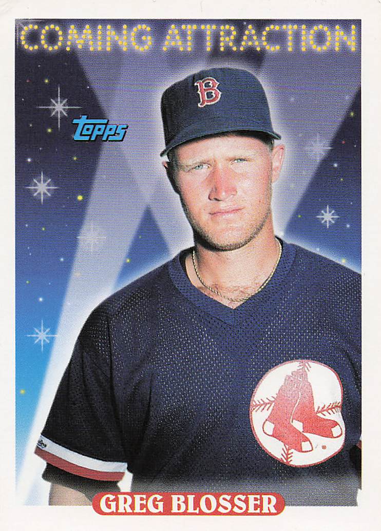 1993 Topps Baseball Greg Blosser #798