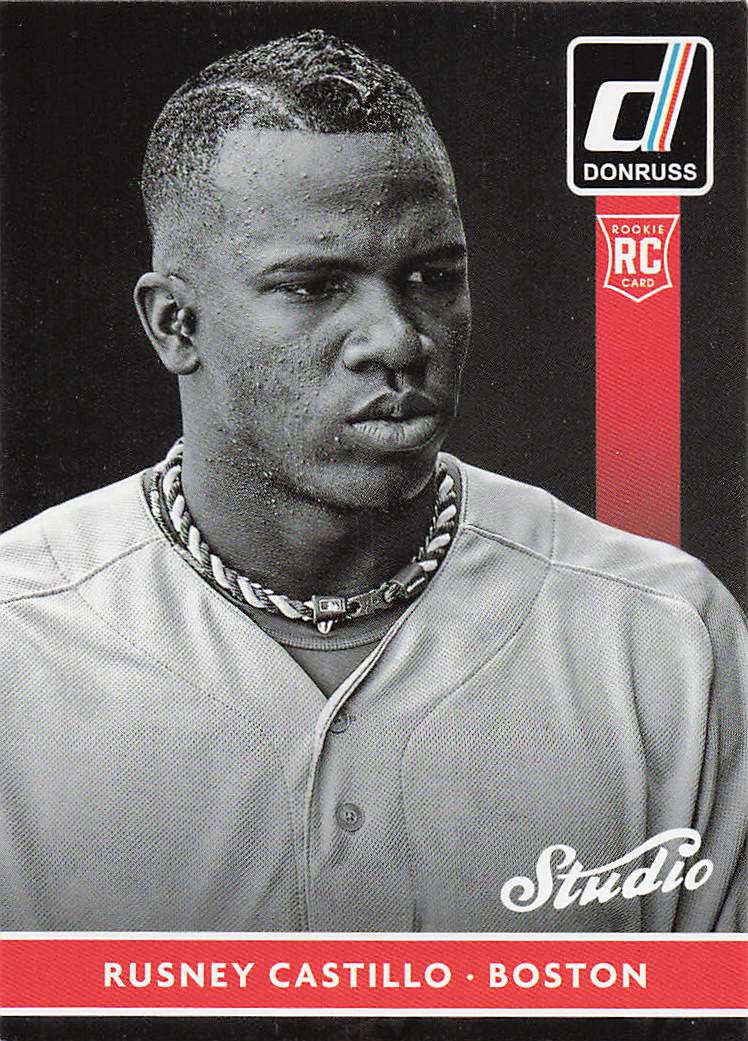2015 Donruss Baseball Studio Rusney Castillo #6