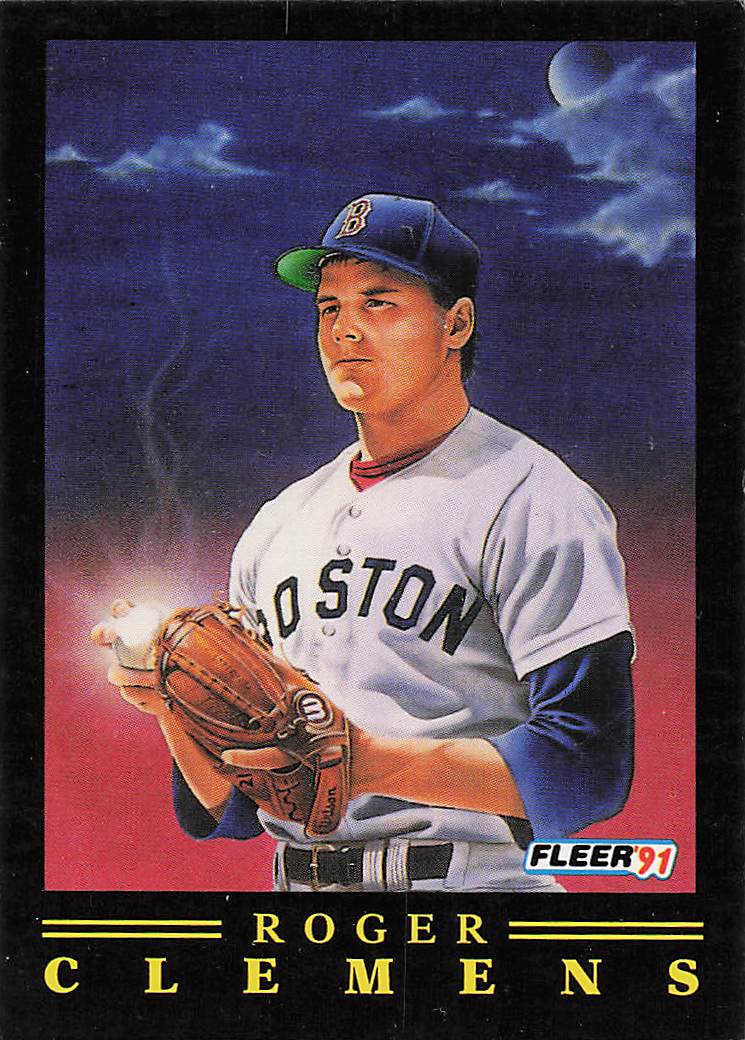1991 Fleer Baseball Pro-Visions Roger Clemens #9