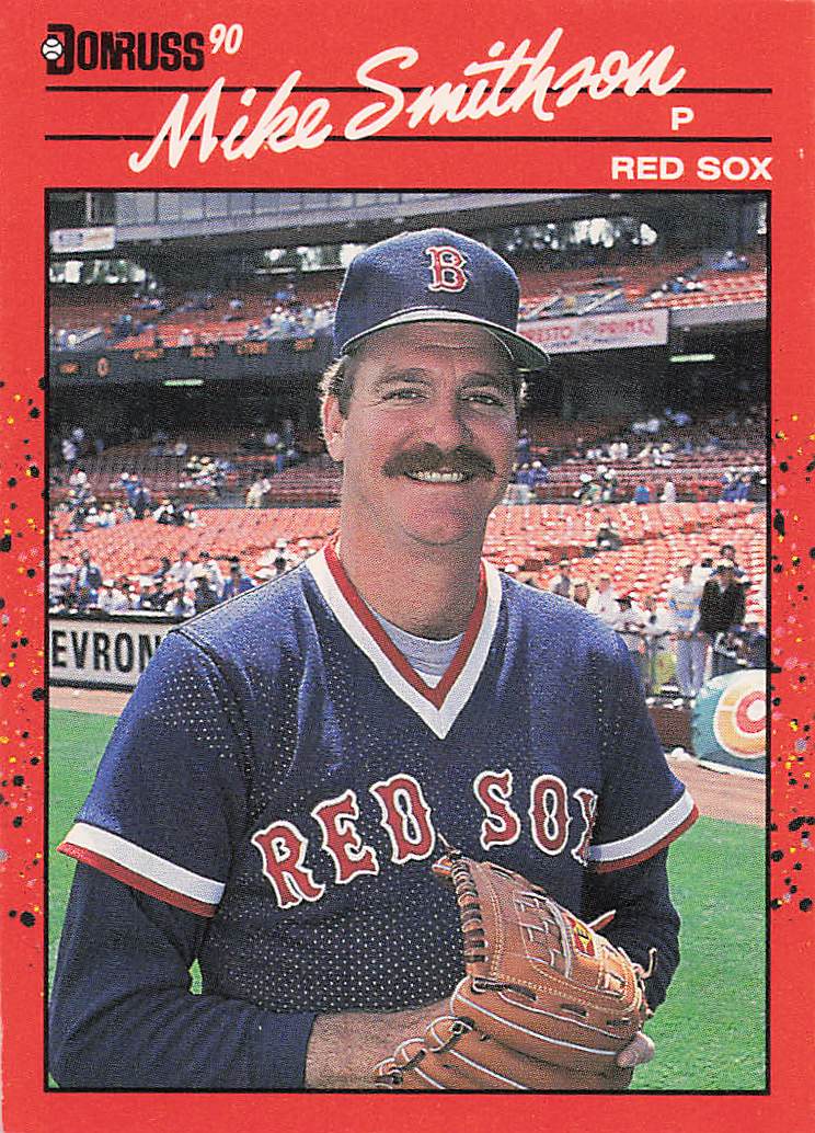 1990 Donruss Baseball Mike Smithson #464b