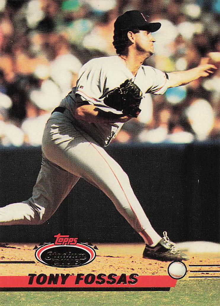 1993 Stadium Club Baseball Tony Fossas #247
