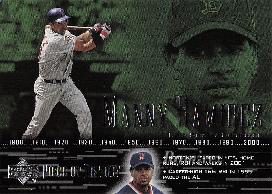 2002 Upper Deck Piece of History Baseball Manny Ramirez #27