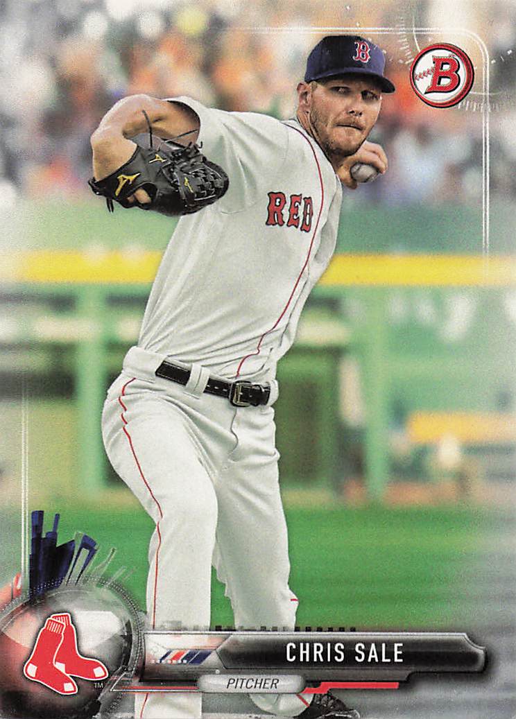 2017 Bowman Baseball Chris Sale #91