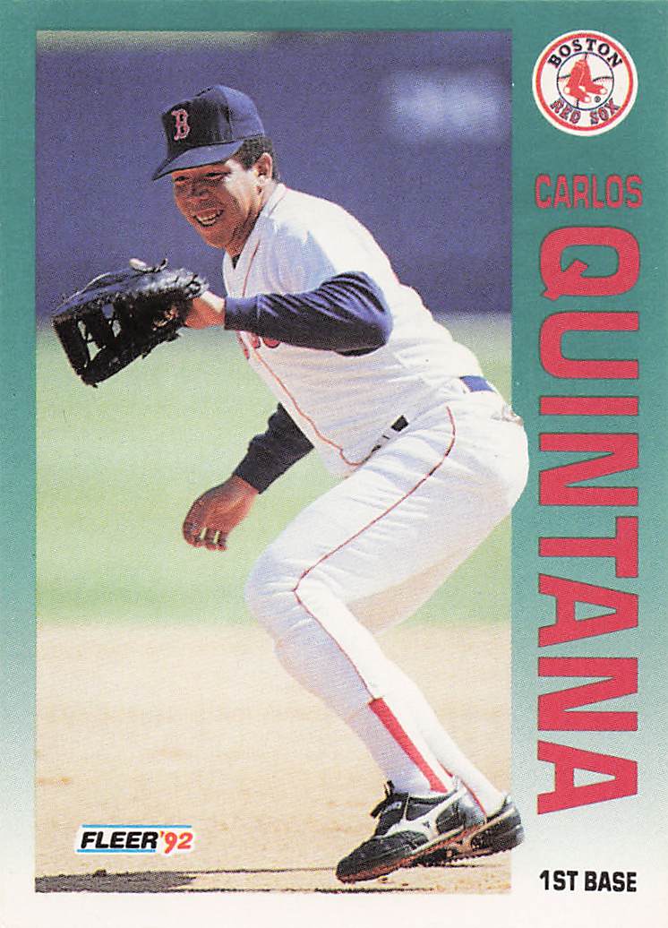 1992 Fleer Baseball Carlos Quintana #45