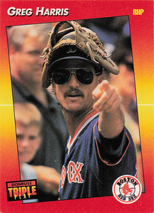1992 Triple Play Baseball Greg Harris #157