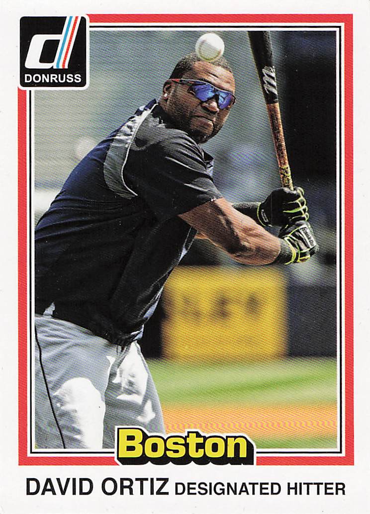 2015 Donruss Baseball David Ortiz #220