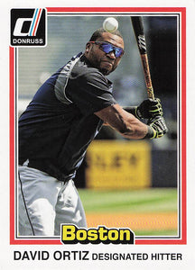 2015 Donruss Baseball David Ortiz #220