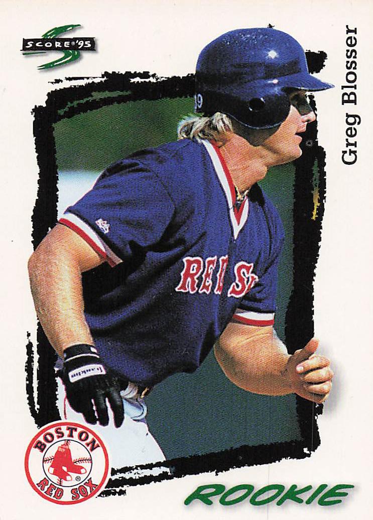 1995 Score Baseball Greg Blosser #286