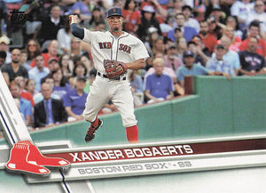 2017 Topps Baseball Black Xander Bogaerts #61
