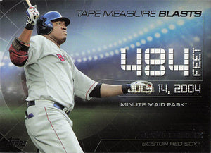 2015 Topps Update Baseball Tape Measure Blasts David Ortiz #TMB-10