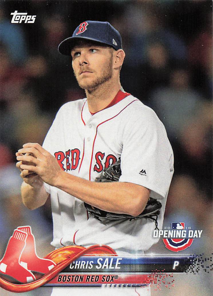 2018 Topps Opening Day Baseball Chris Sale #20